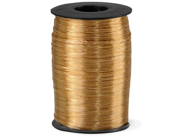 Pearlized Raffia Ribbon: Light Blue, 1 Pack, 100 yards