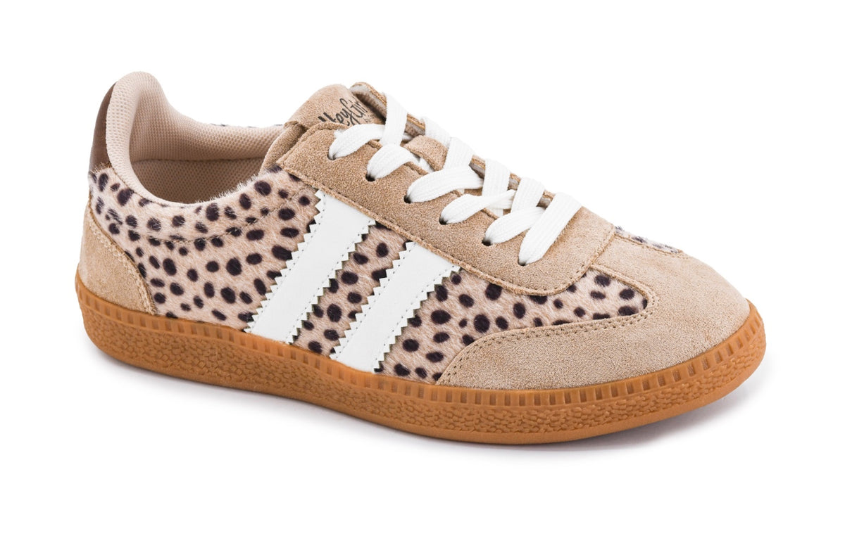 Heads Up Sneaker – Sand Mini Leopard