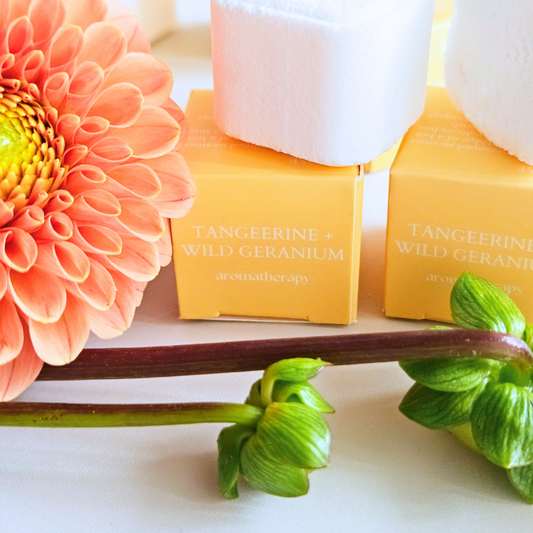 Tangerine + Wild Geranium | Seasonal Shower Steamer