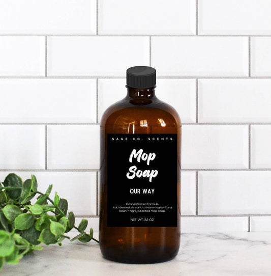 Mop Soap Luxury Concentrated Formula: Volcanic