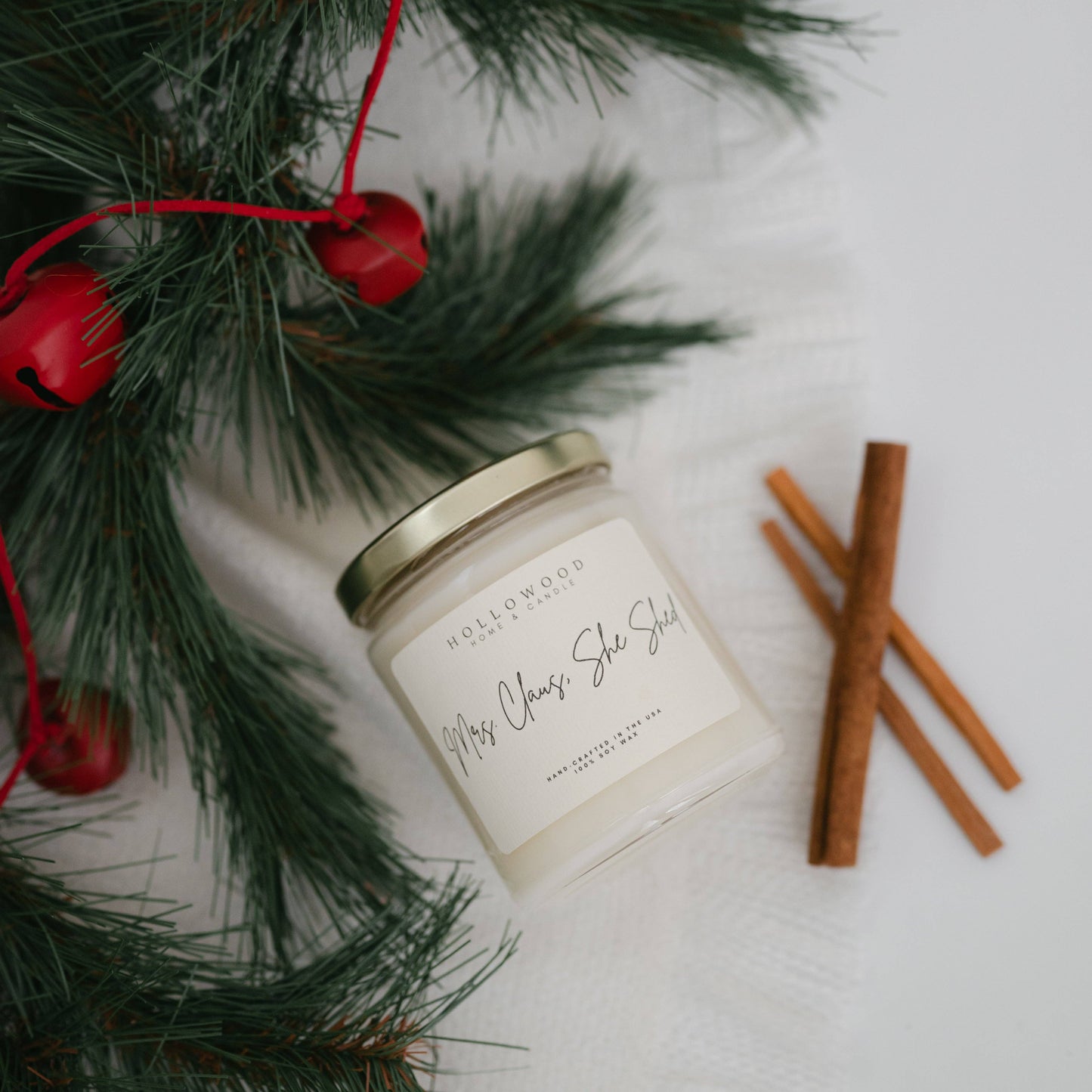 Mrs. Claus She Shed Candle 8 oz.