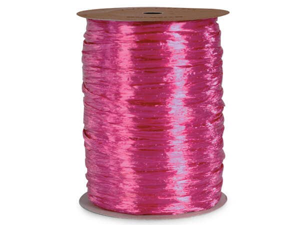 Pearlized Raffia Ribbon: Light Blue, 1 Pack, 100 yards