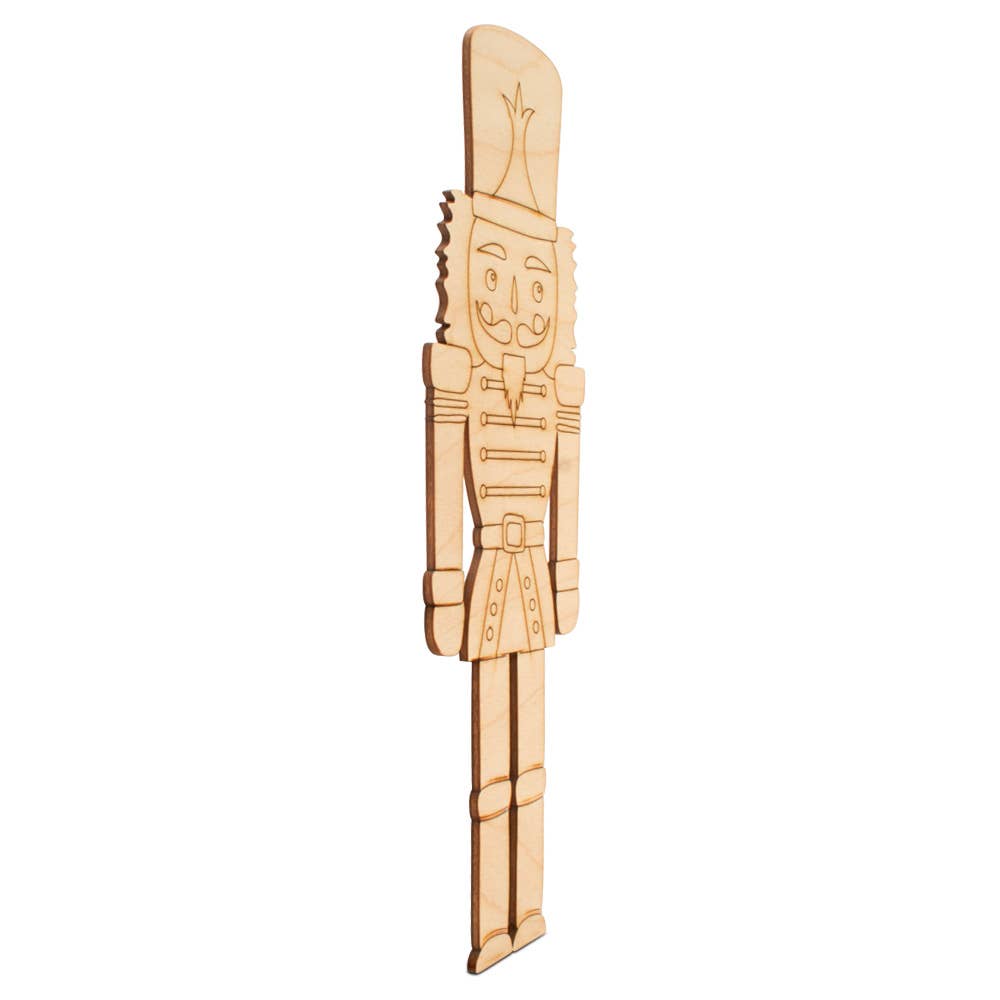 Nutcracker Cutout with Detail: 12"