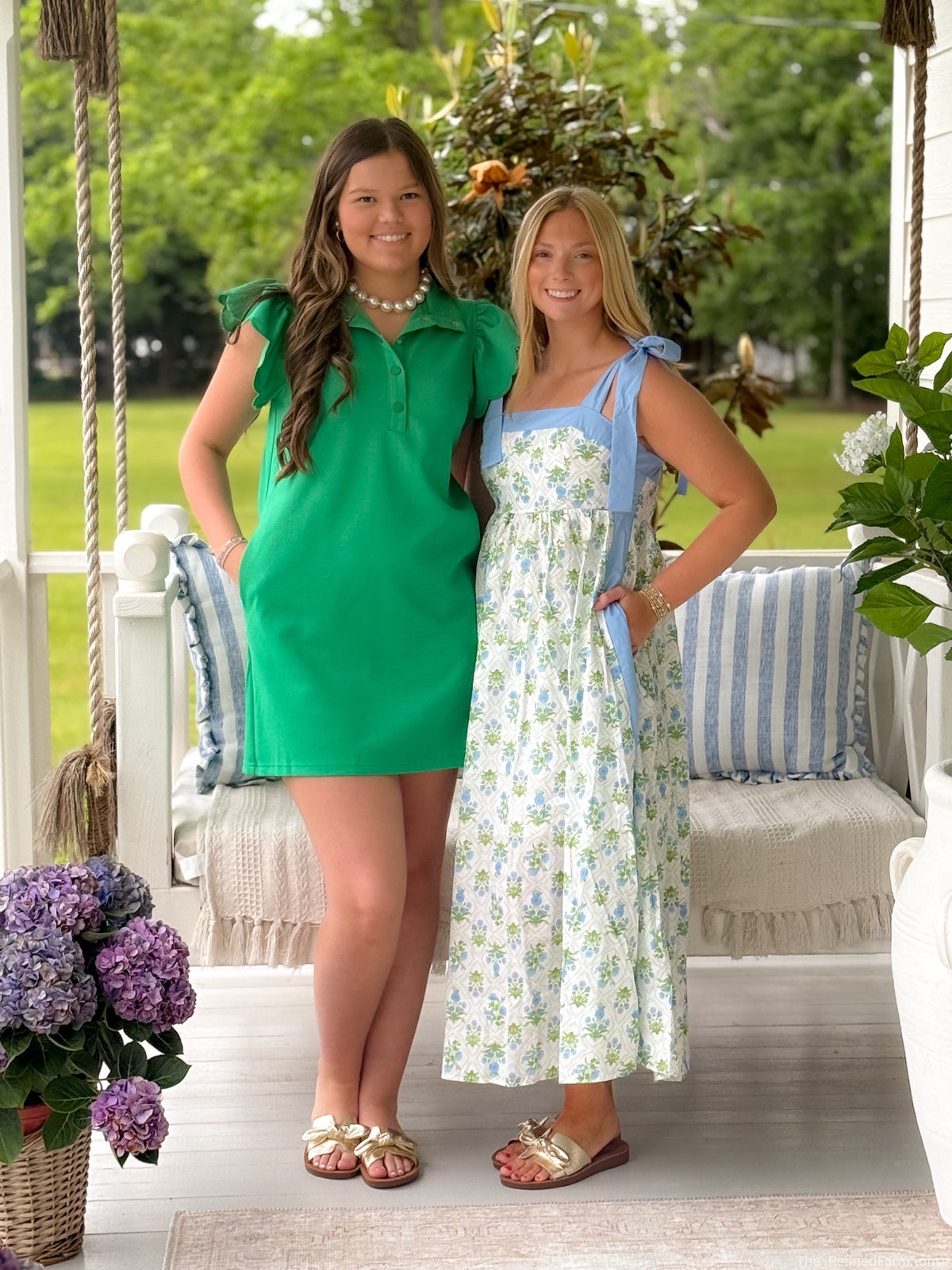 Emerald Breeze Mini Dress