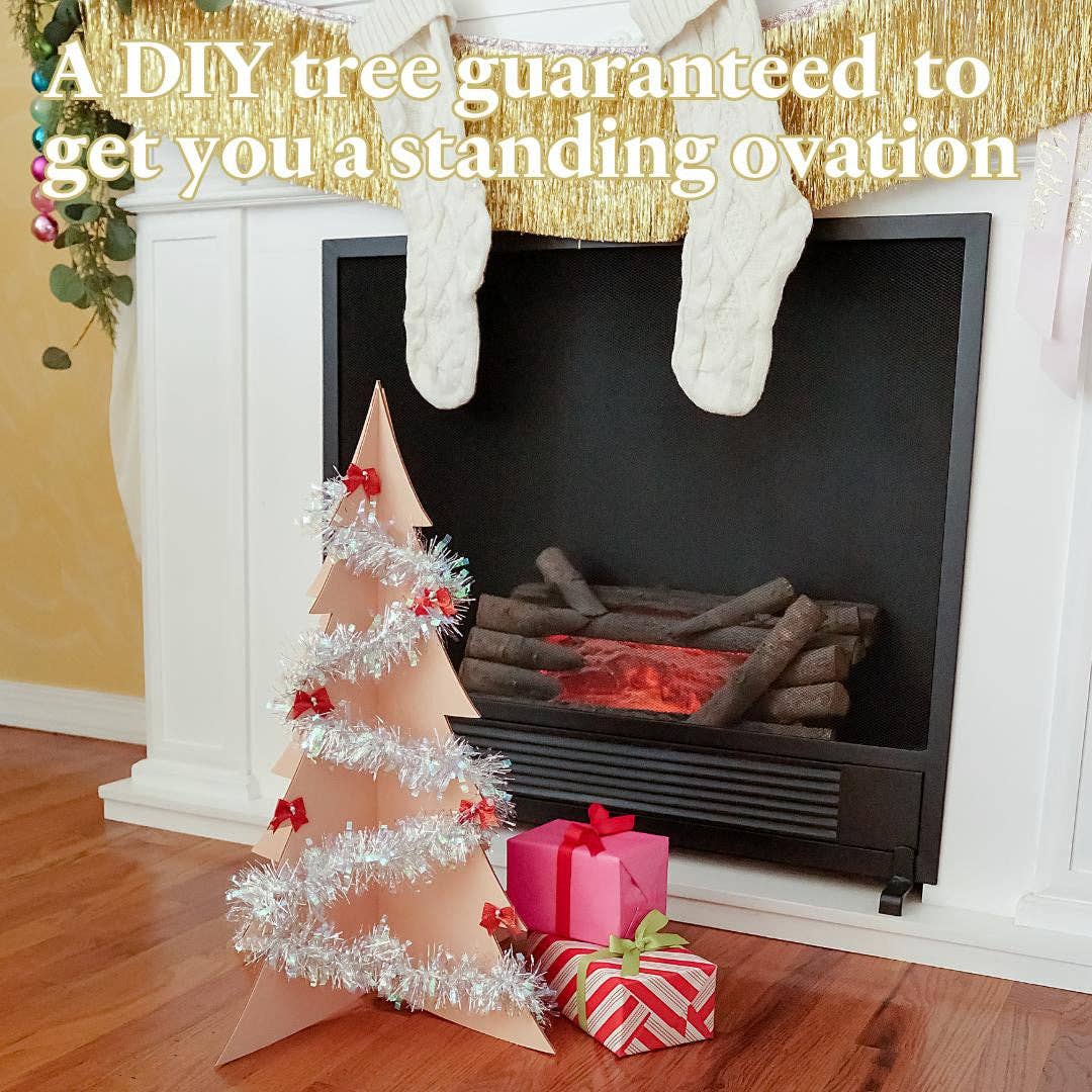 2-Piece Slotted Christmas Tree: 24 Inch