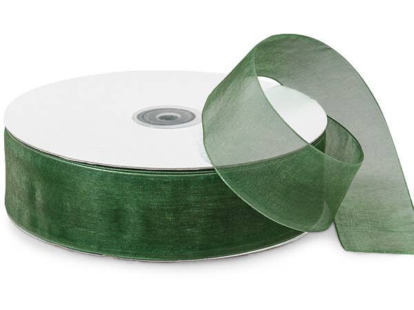 Sheer Organza Gift Packaging Ribbon: Light Blue, 1 Pack, 7/8"x100 yards