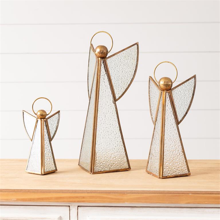 Celestial Grace Glass Angel