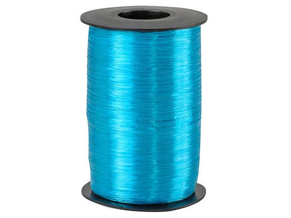 Pearlized Raffia Ribbon: Light Blue, 1 Pack, 100 yards