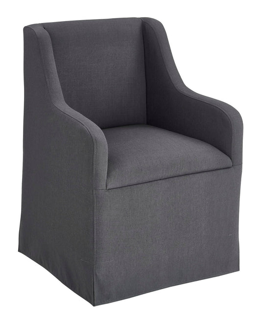 Barber Dining Chair on Casters