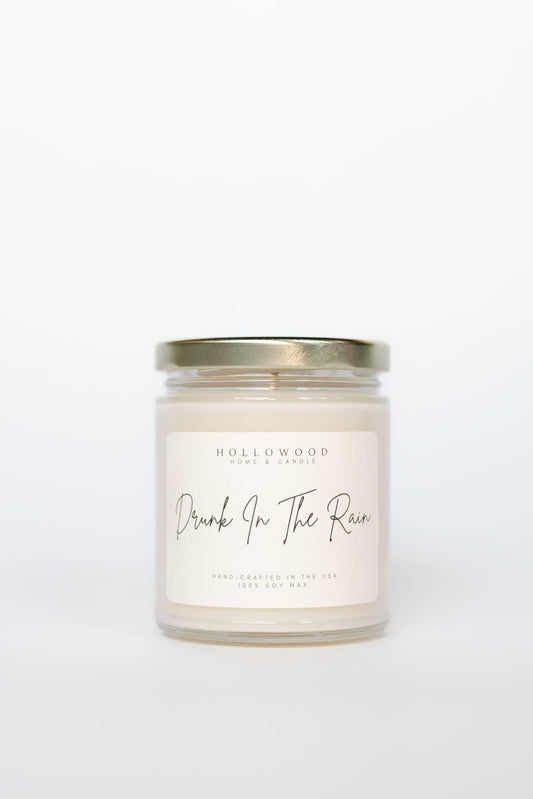 DRUNK IN THE RAIN  8 OZ CANDLE: 8 OZ