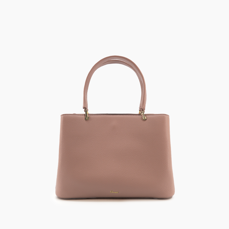 Jesse Bow Vegan Crossbody Bag: Mauve
