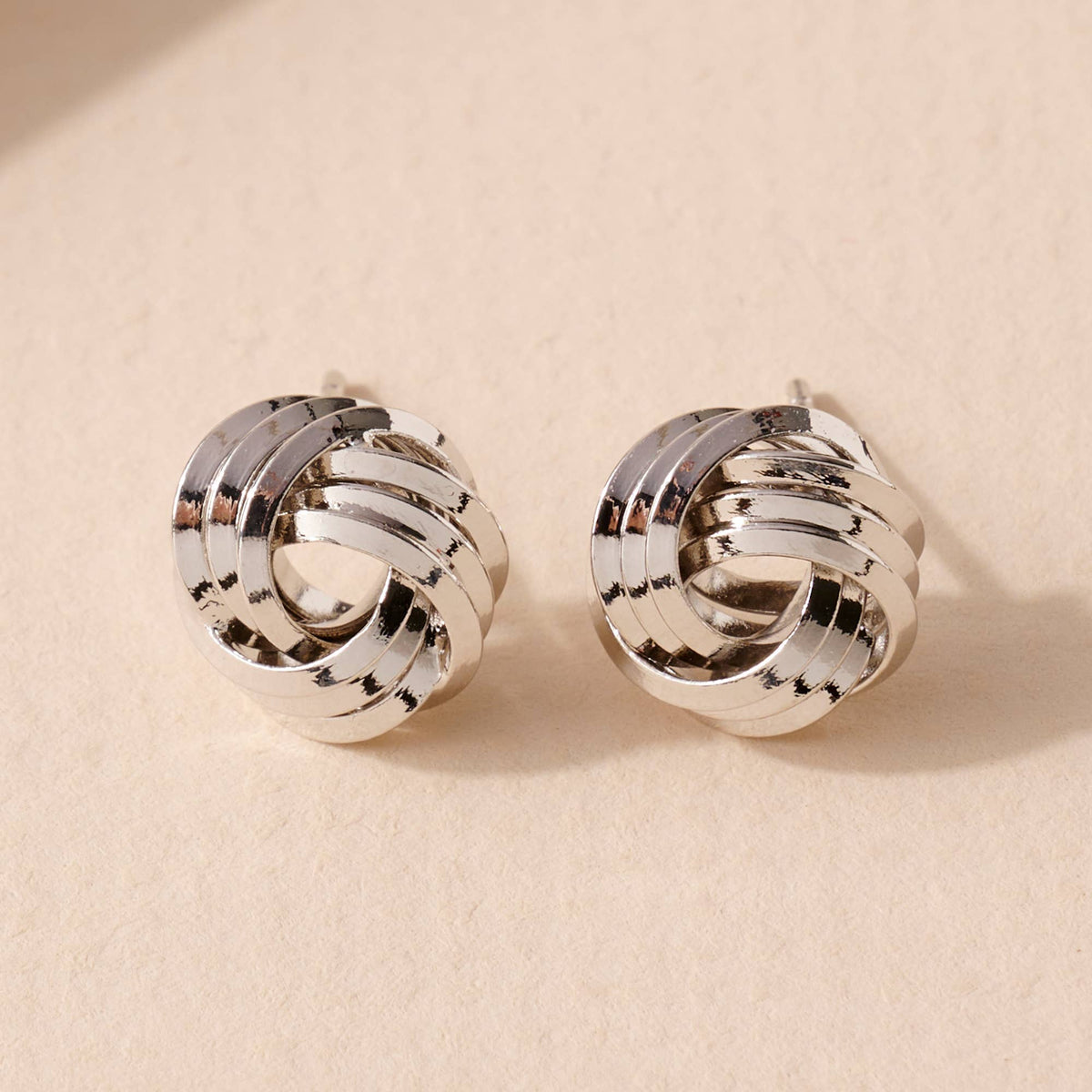 Knot Stud Earring