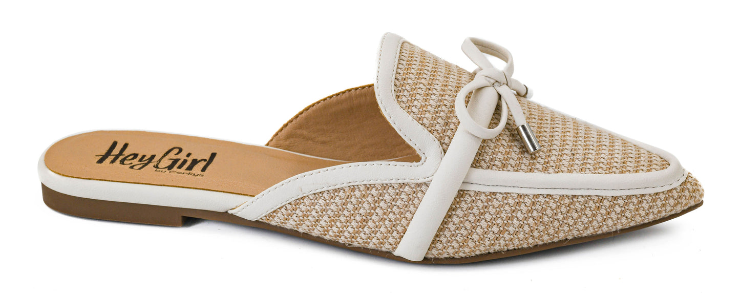 Tip Included Mule – Ivory Combo