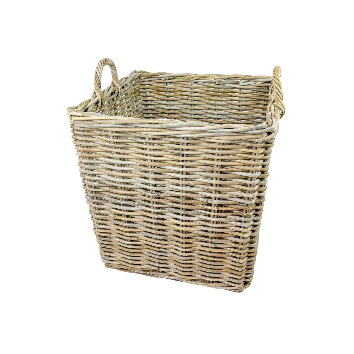 Square Grey Rattan Baskets