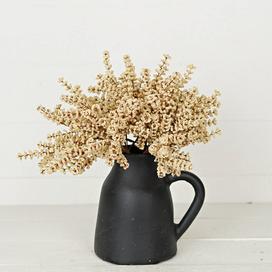 14in Cream Millet Berry Bush