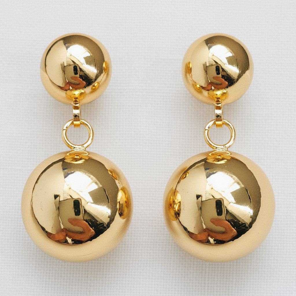 Artisan Vintage-Style Gemstone Dangle Earrings