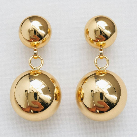Artisan Vintage-Style Gemstone Dangle Earrings
