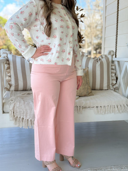 The Blushing Rose Pant