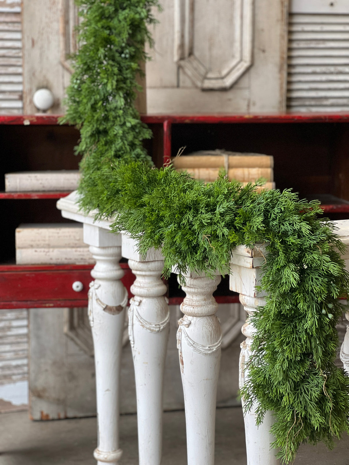 Dripping Cedar Garland | 6'