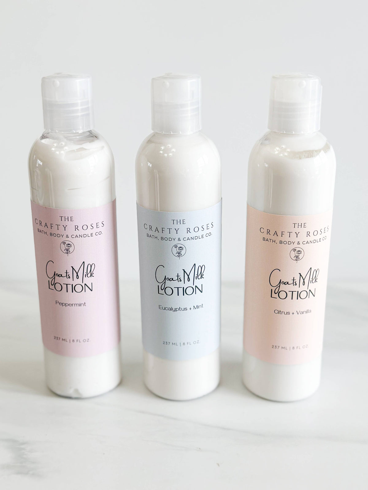 Goat Milk Lotion: Oatmeal + Honey, 4oz