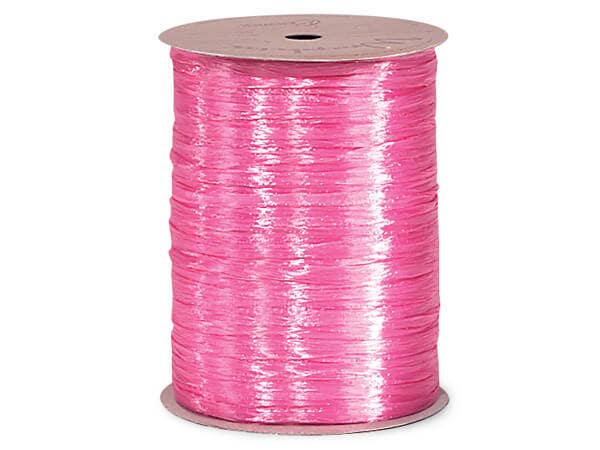 Pearlized Raffia Ribbon: Light Blue, 1 Pack, 100 yards
