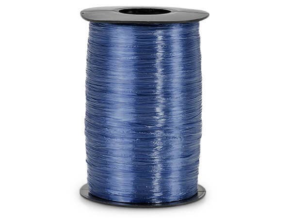 Pearlized Raffia Ribbon: Light Blue, 1 Pack, 100 yards