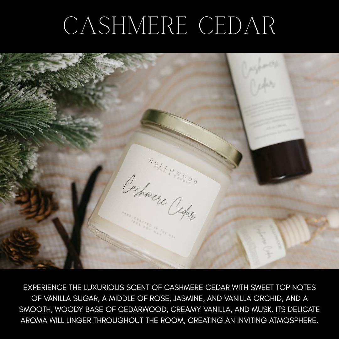 Cashmere Cedar Candle 8 oz.