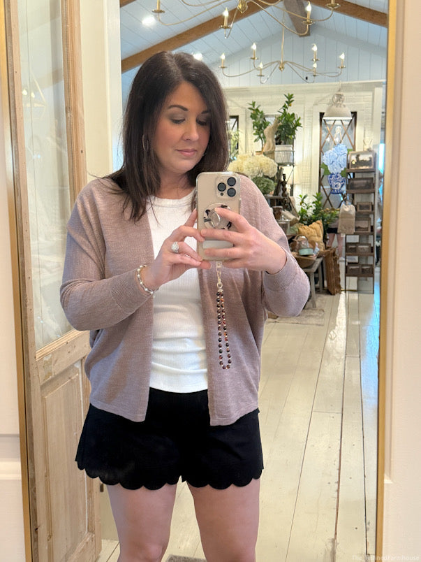 The Mocha Willow Cardigan