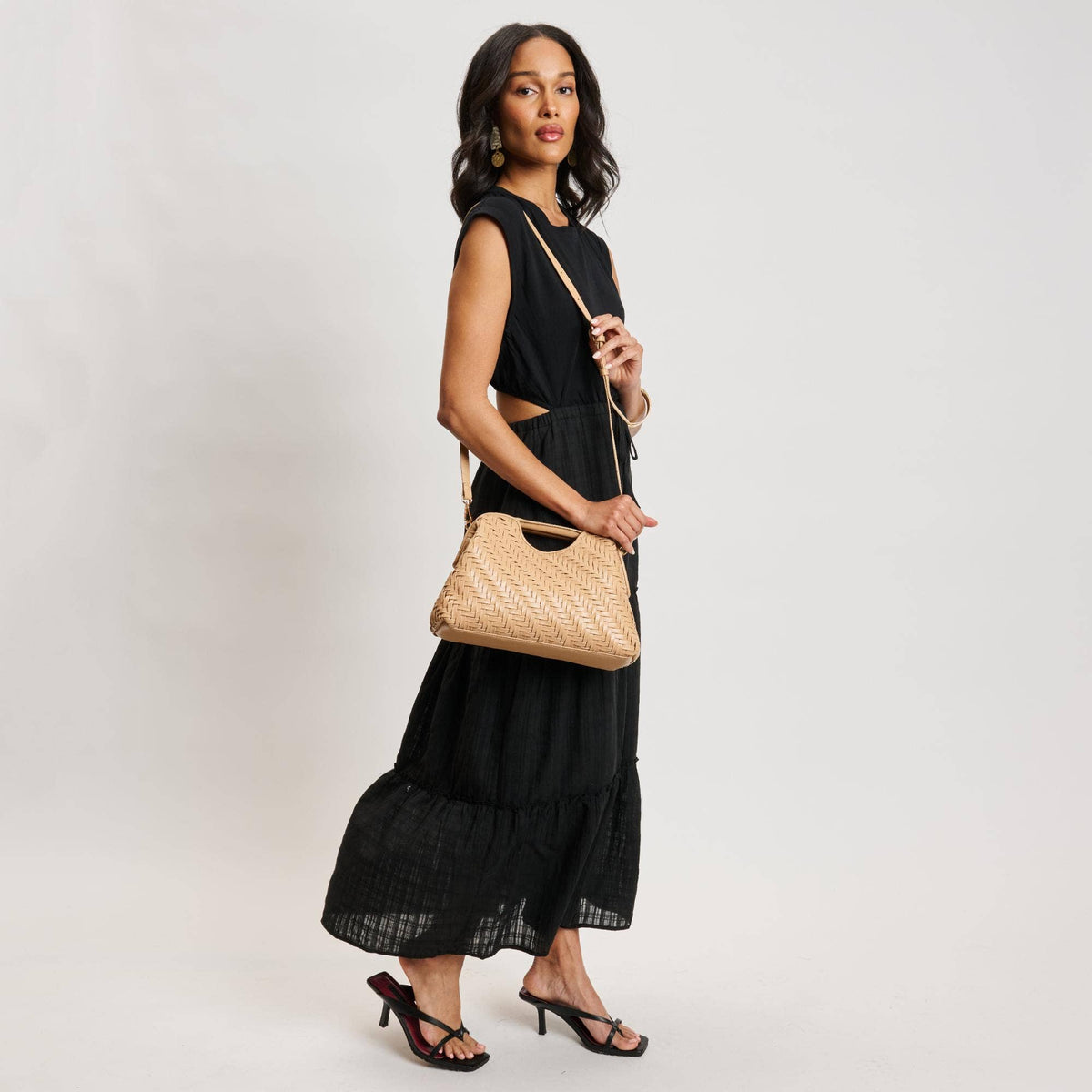 Amara Crossbody: Nude