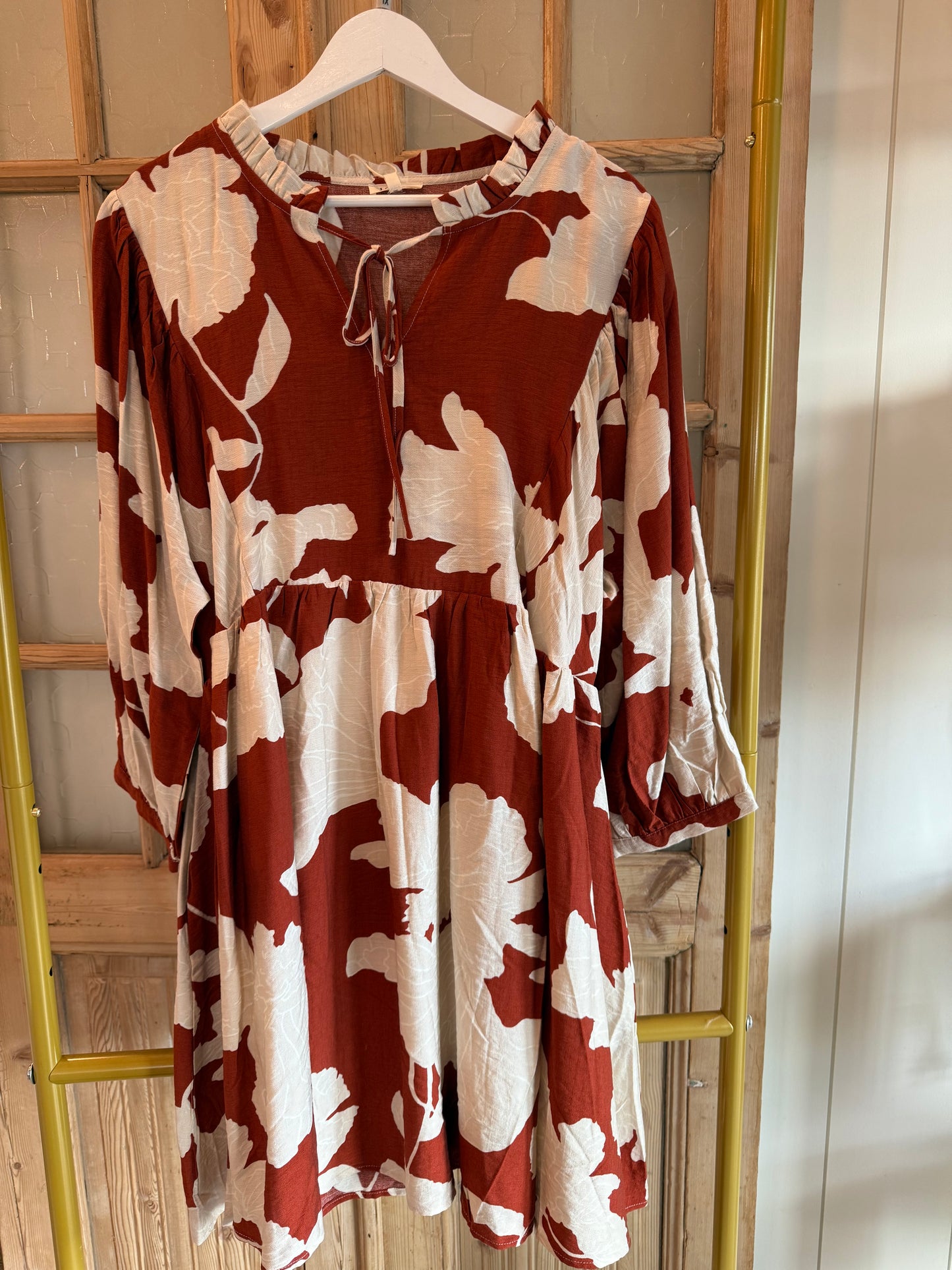 Rust Meadow Bloom Dress