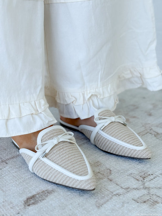 Tip Included Mule – Ivory Combo