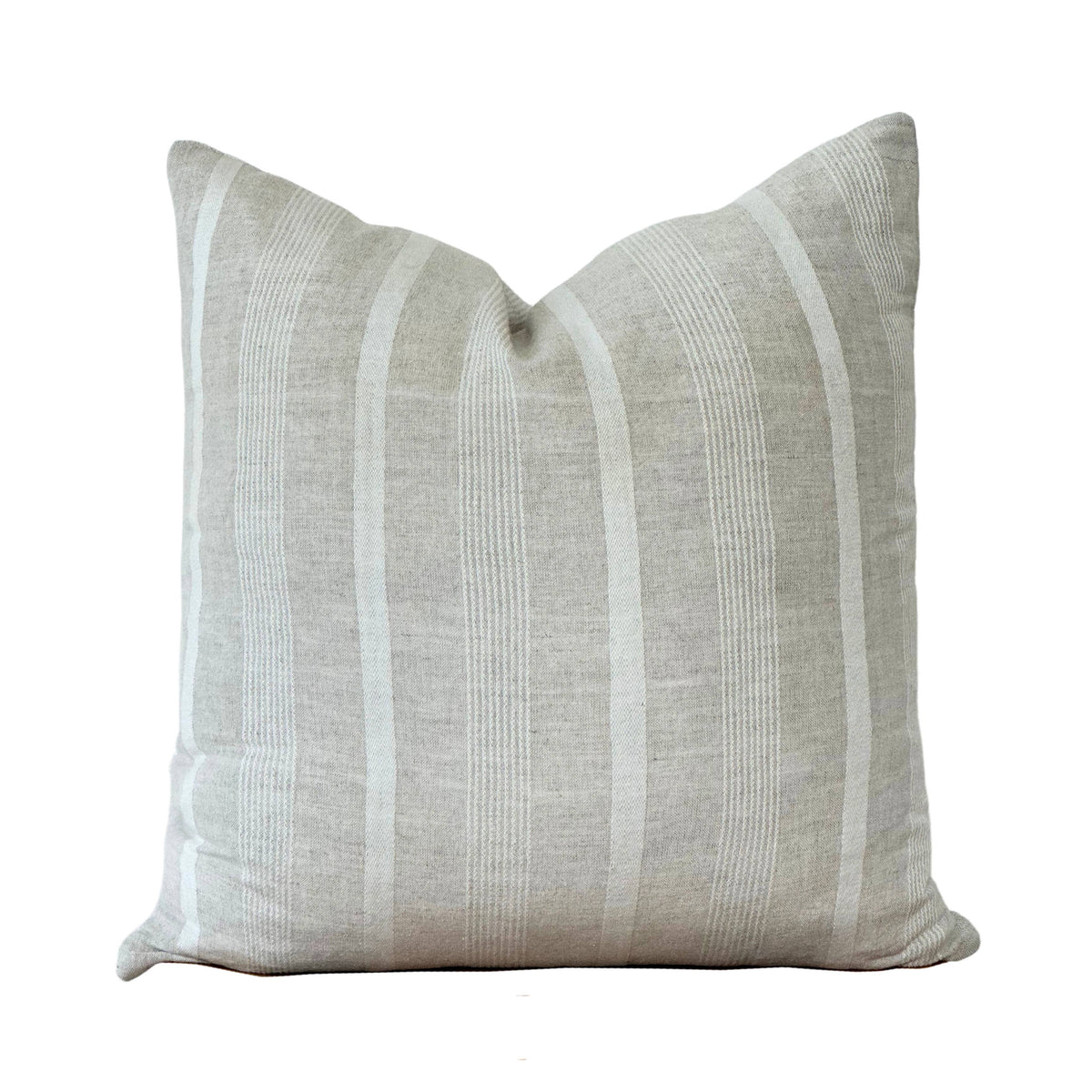Linen Stripe Pillow | Addison: Linen Stripe
