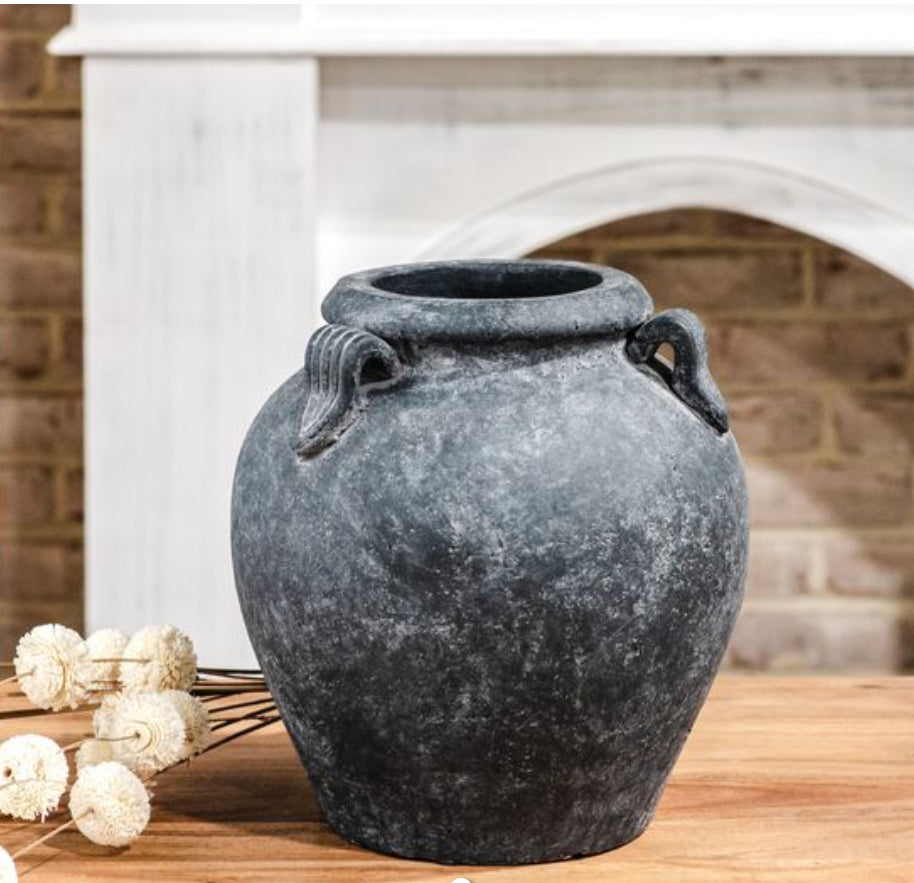 Charcoal Clay Pot