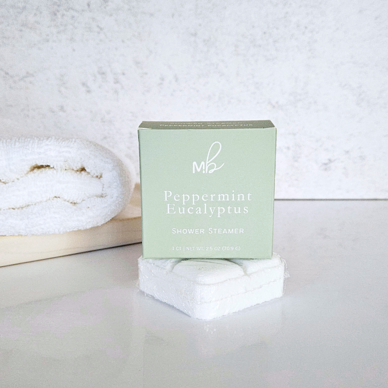 Peppermint Eucalyptus | 2oz Mix & Match Shower Steamers