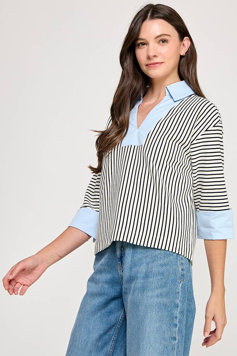 Harbor View Striped Top