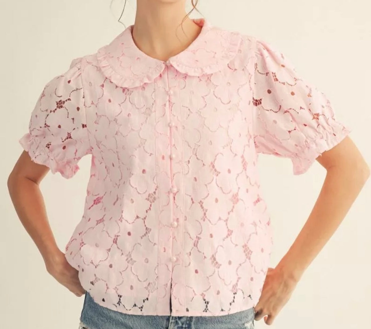 The Blushing Bloom Top