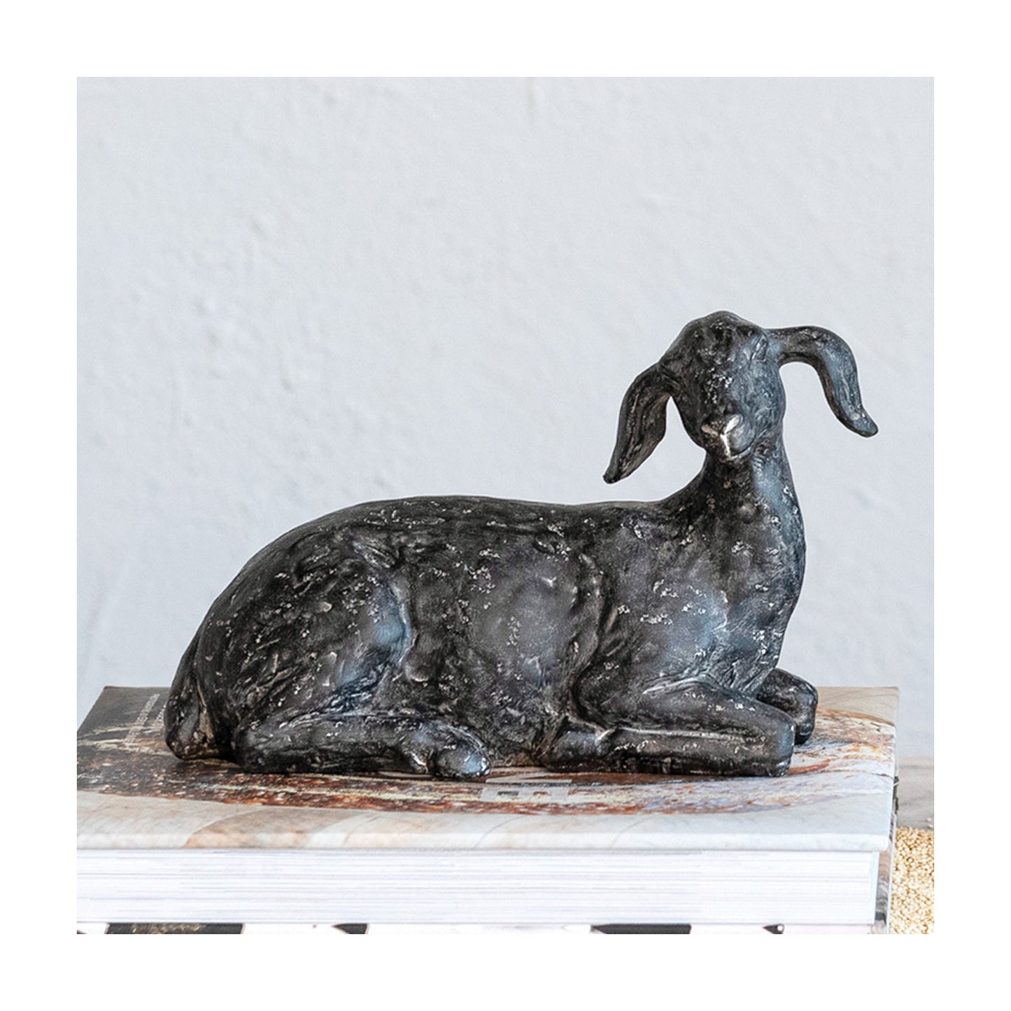 Resin Goat, Cast Iron Finish(1)