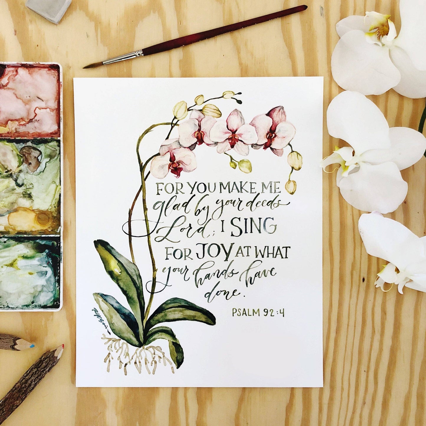 Sing For Joy Print: 8x10