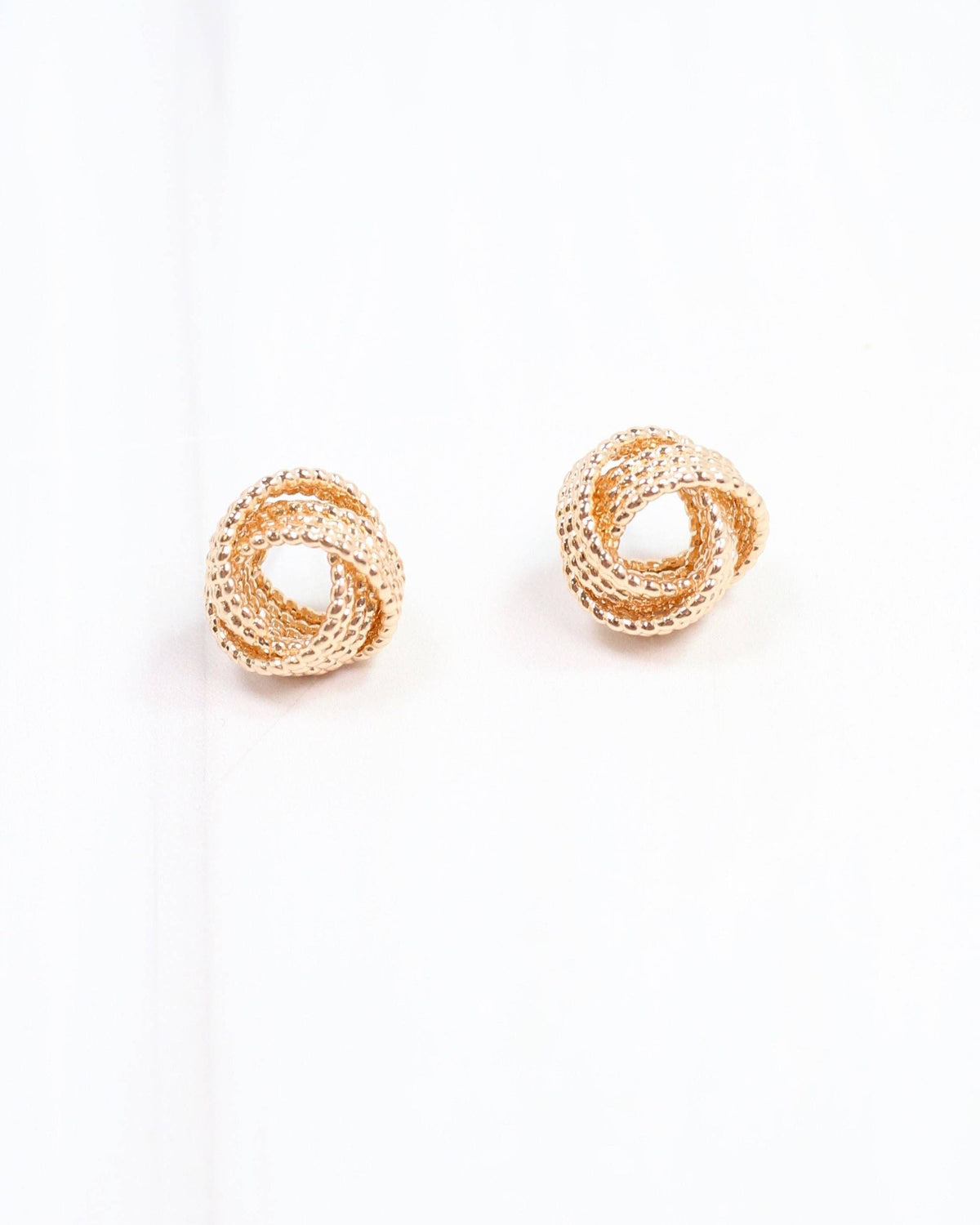 Therese Knot Earring Gold: Default