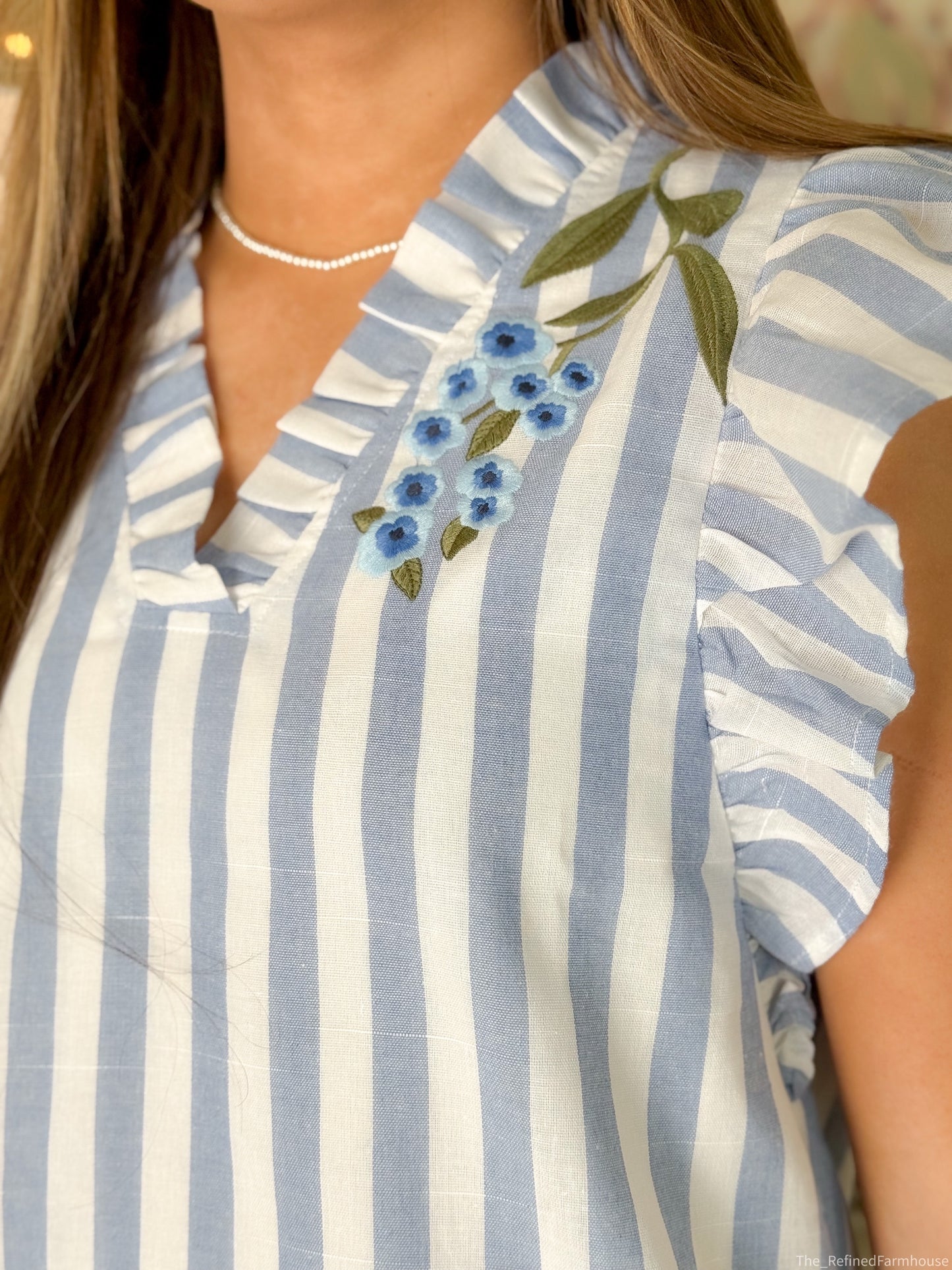 Blue Skies & Blooms Dress