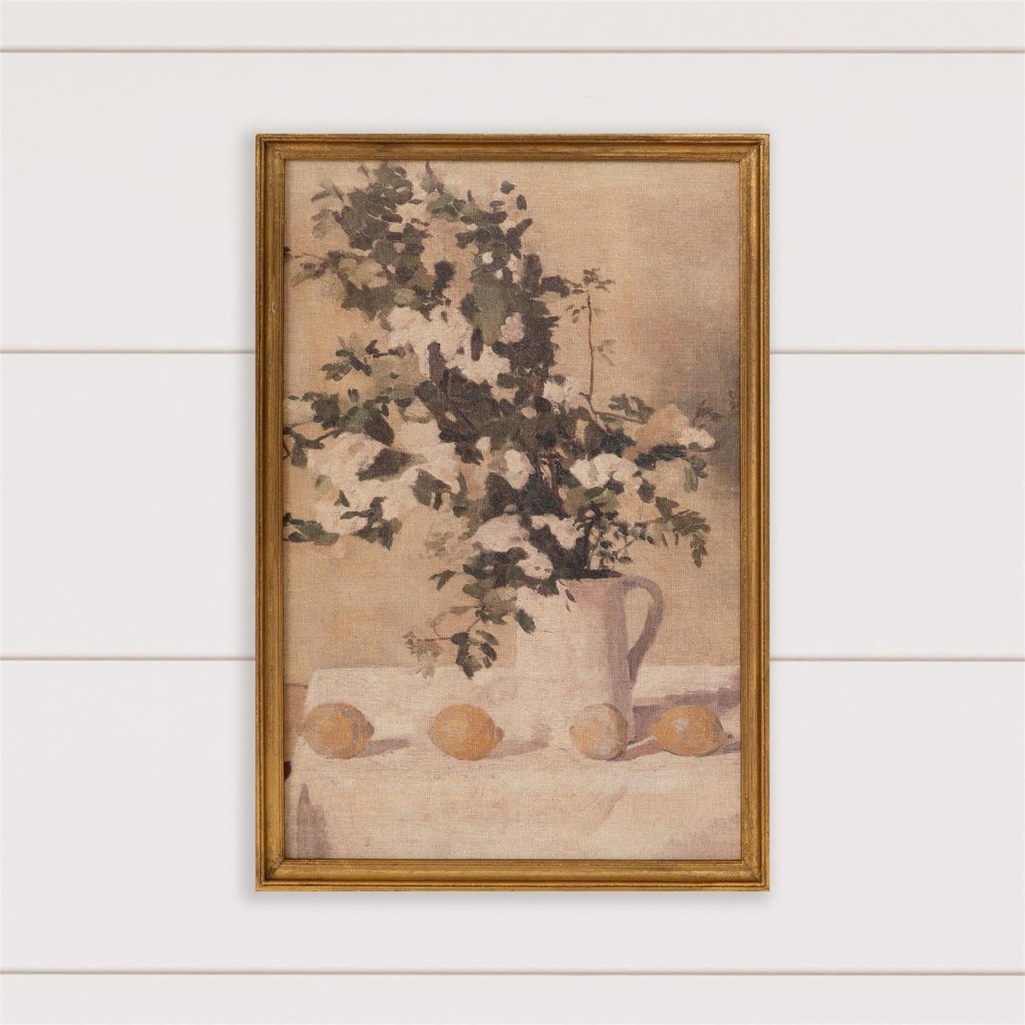 Still Life with Lemons-Framed  Print