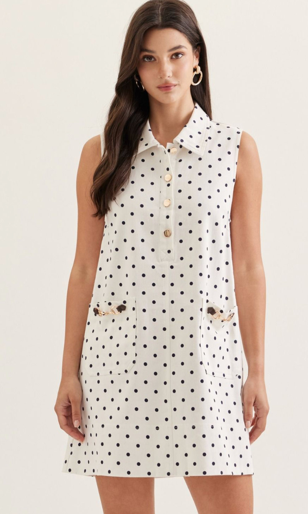 The Parisian Polka Dot Dress