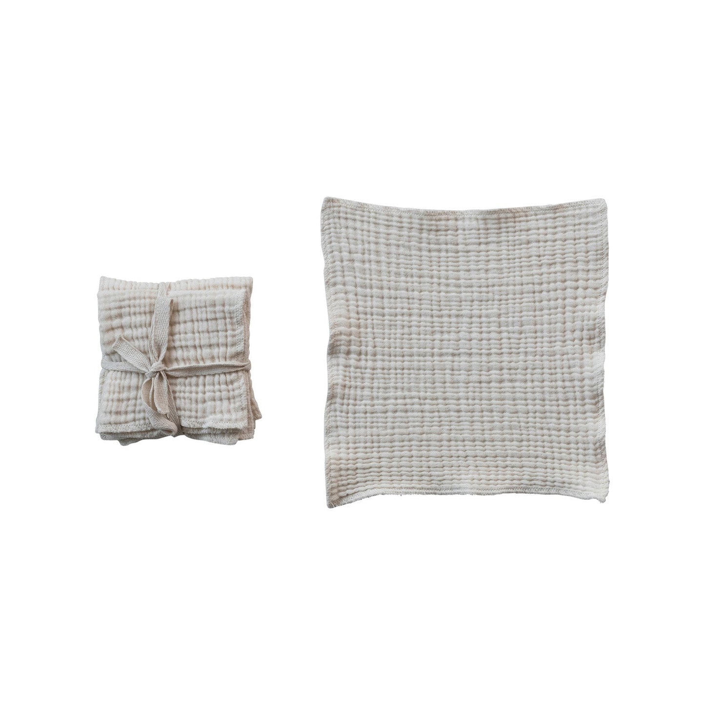 Cotton Double Dish Cloths-set of 4