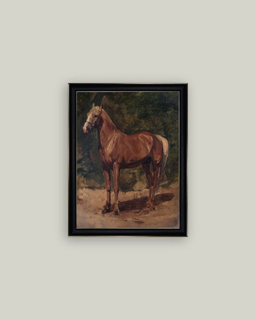 Chesnut Horse: 18x22