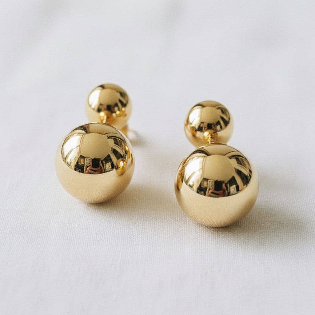 Artisan Vintage-Style Gemstone Dangle Earrings