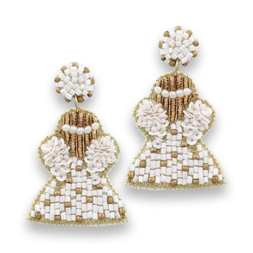 Beaded Christmas Angel