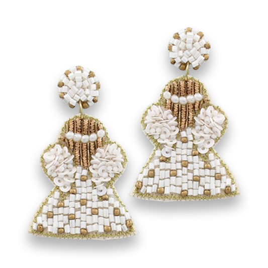 Beaded Christmas Angel