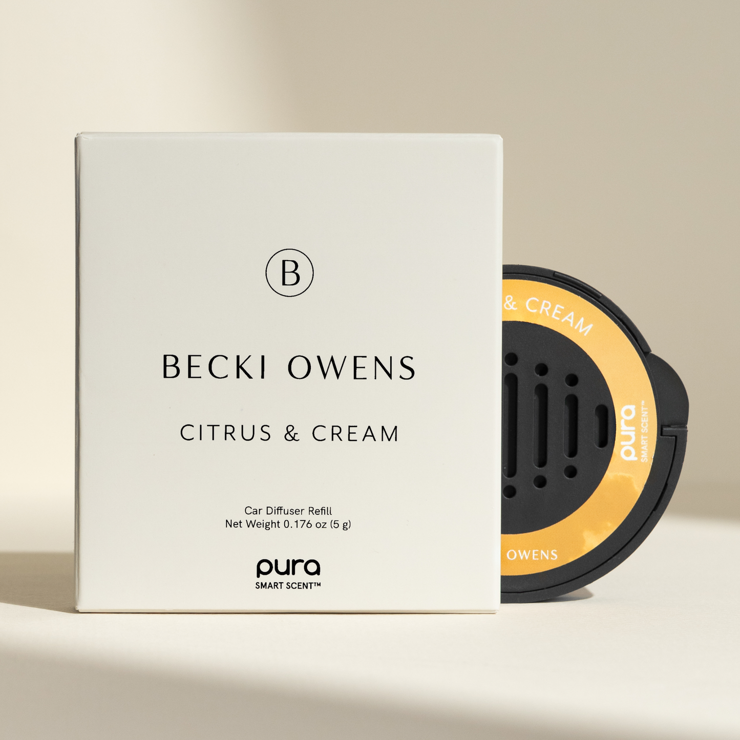 Citrus & Cream Car Pura