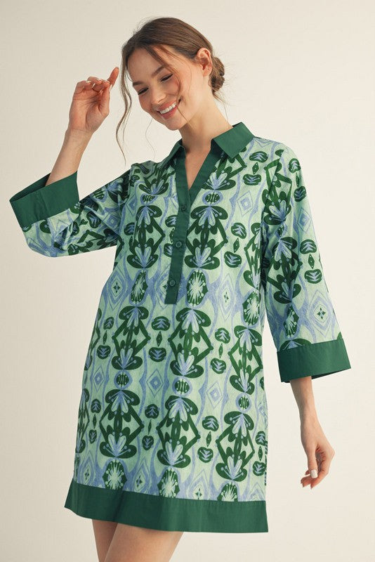 Meadow Breeze Boho Dress