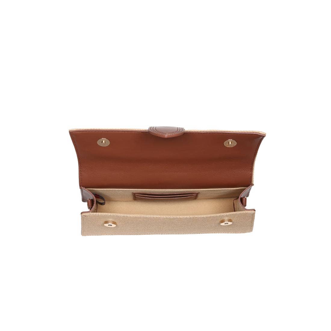 Violet - Straw Crossbody: Natural Tan
